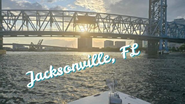 Jacksonville Private Boat Tour Daytime or Sunset, up to 6 people