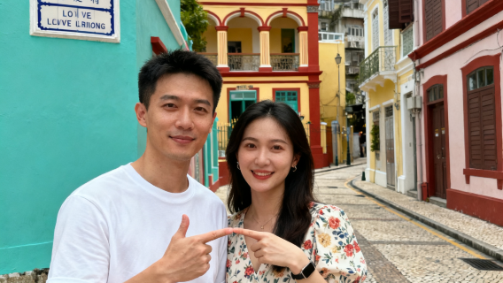 澳門戀愛巷旅拍【跟拍攝影親子照情侶閨蜜兒童跟拍家庭旅拍】