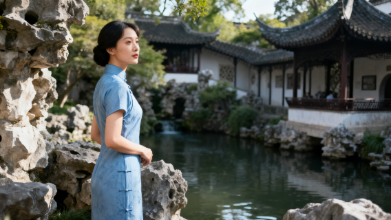 揚州何園旅拍【跟拍攝影親子照情侶閨蜜兒童跟拍家庭旅拍】