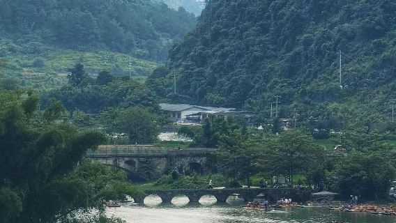 Baise Jinxiu Ancient Town + E Quan Scenic Spot + Jiuzhou Scenic Area 1-day tour with private charter and English service available