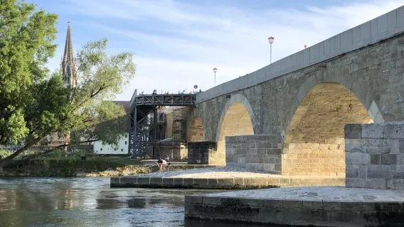 Privat dagsrejse med bil til Stenbroen + Regensburg Domkirke + en valgfri aktivitet