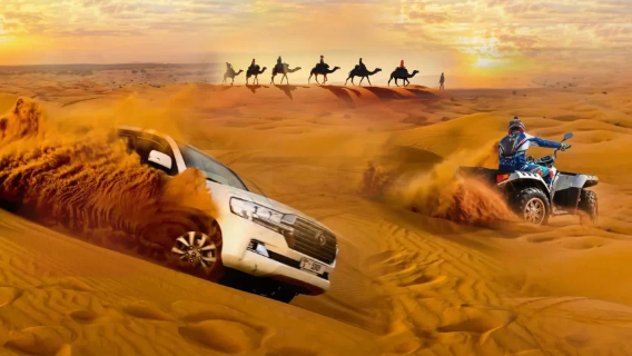 Dubai Premium Desert Safari with 30-Minute ATV Ride β True Premium Adventure