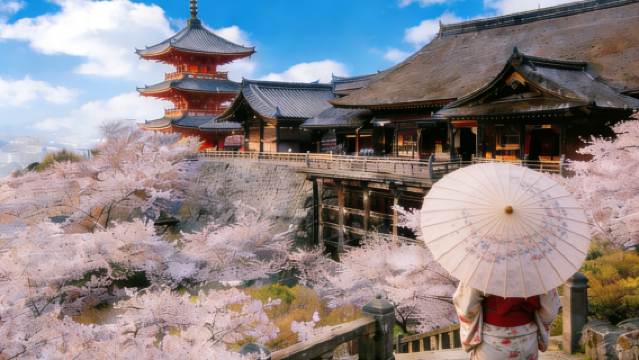 Perjalanan satu hari Kyoto & Uji|Candi Kinkaku-ji + Candi Kiyomizu-dera + Candi Byodo-in + Kuil Monyet + Ninen-zaka & Sannen-zaka
