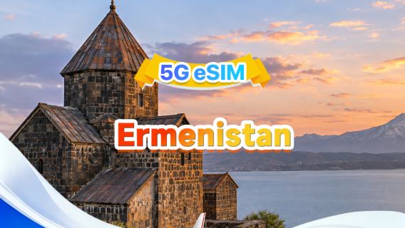 Ermenistan 5G eSIM | Çift Ağ · Tüm AI&TikTok Desteği | 3GB/Gün-30GB Toplam | 1-30 Gün | 24 Saat Ücretlendirme | QR Kodu