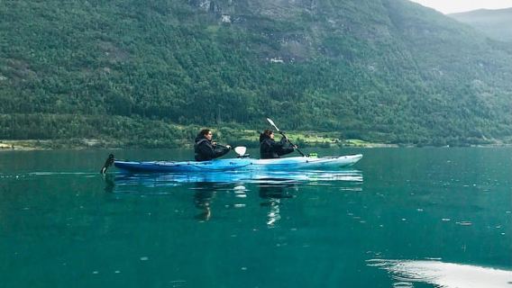 Guided Kayak Tour with Lunch by the Fire. Family friendly