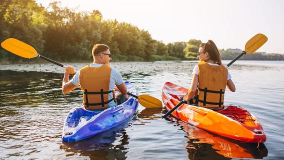 Bacalar: Full Day Kayak Rental in the Lagoon of Seven Colors