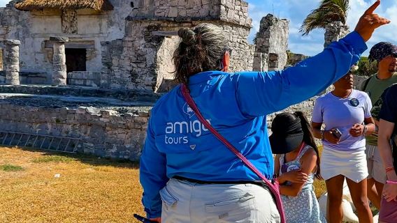 Reruntuhan Maya di Tulum & Cobá: Perjalanan Sehari dari Cancún dengan Berenang di Cenote + Makan Siang
