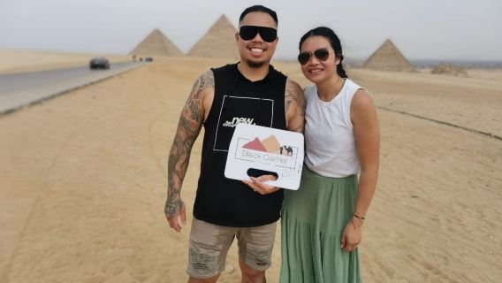 Giza Pyramids, Saqqara & Memphis: Guided Tour from Cairo + Lunch