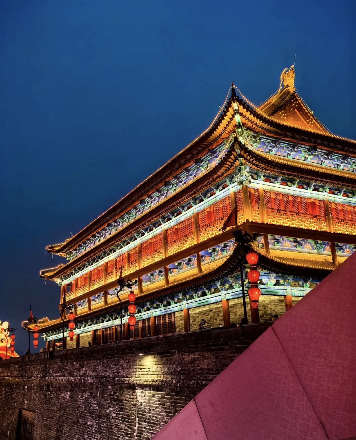 西安クラシックシティツアー＋送迎・市壁＋永寧門＋鐘楼＋大雁塔