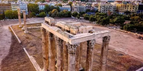 希臘雅典衞城+阿迪庫斯劇場+帕特農神廟+憲法廣場+勝利女神廟