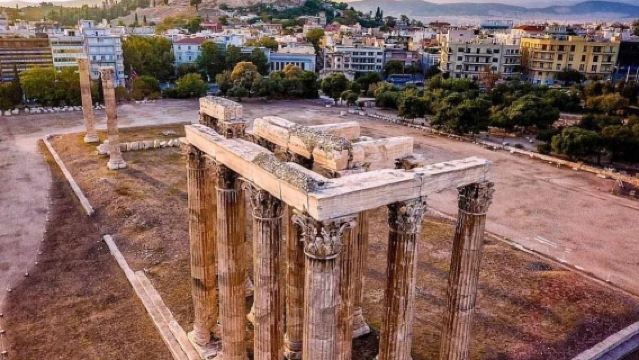 Akropolis Athens + Teater Herodes Atticus + Kuil Parthenon + Dataran Syntagma + Kuil Nike