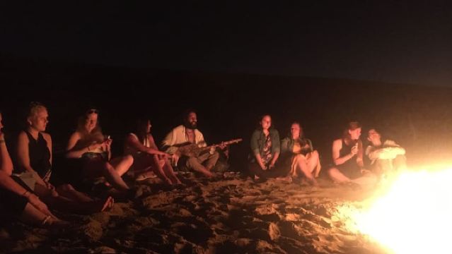 From Marrakech: Agafay Desert Sunset, Camel Ride, and Dinner