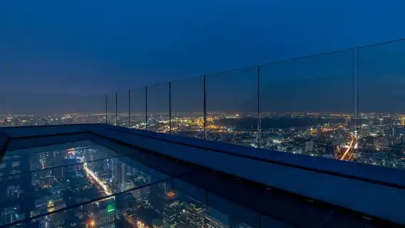 曼谷:Mahanakhon SkyWalk 門票(含可選項目)