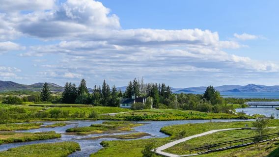 Dari Reykjavík: Lawatan Bulatan Emas & Menunggang Kuda sehari penuh