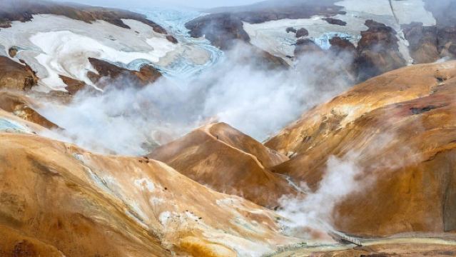 Da Reykjavik: Tour Giornaliero di Escursionismo a Kerlingarfjöll