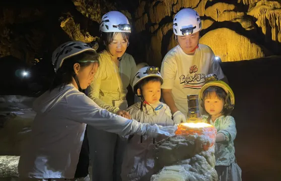 貴州將軍洞-親子地心世界探險之旅【興義安龍戶外溶洞探險玩法/親子遊優選項目】