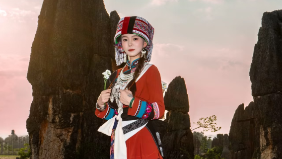 昆明 石林 ワンデーツアー【二環路内送迎+15名団体オプション+ゴールドガイド付き解説】