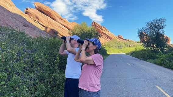 Caminata por la naturaleza de Red Rocks y baño en aguas termales desde Denver
