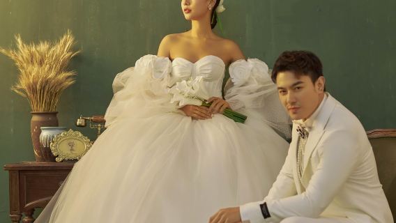 Фотосессия в Цзэпу[Розовая база/Парк очарования Цзэпу/Услуги гида, фотографа и видеосъемки с воздуха для свадебных фото и мини-фильмов]