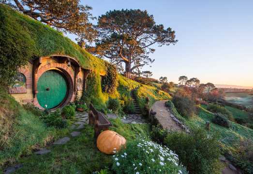 New Zealand Hobbiton™ Movie Set Tours Half-Day Tour [Includes Hobbiton™ Movie Set Tours Buffet Lunch + Rotorua Round-Trip]
