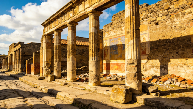 那不勒斯出發【龐貝古城+維蘇威火山】【一日遊】