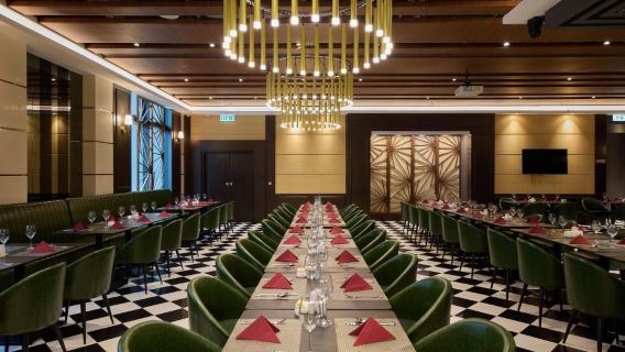 Hong Kong Rosedale Hotel | Halv buffet frokost | Buffetbord