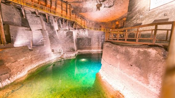 De Cracóvia: Passeio Guiado na Mina de Sal de Wieliczka