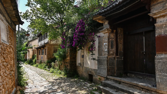 Departure from Dali: Fengyangyi Old Village + Tian Long Ba Bu Movie City + Cai Village private charter 1-day tour
