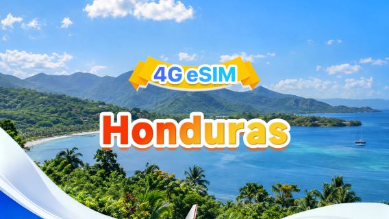 Honduras 4G eSIM | To netværk · Understøtter alle AI & TikTok | I alt 1-30 GB | 3-30 dage | 24-timers fakturering | QR-kode