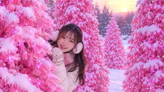 Ice Wall Cafe + Strawberry Picking + Sanjung Lake + Pocheon Herb Island 1-day tour