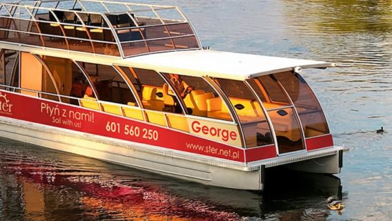 Cracovia: crociera sul fiume Vistola con audioguida e ponte panoramico