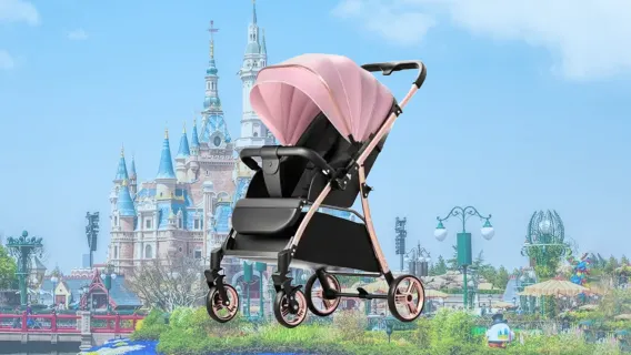 Shanghai Disney Resort Baby Stroller Rental Rental Double infant Stroller Baby Stroller Rental