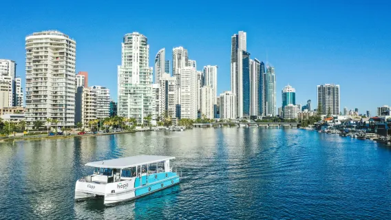 Crucero turístico de 2 horas por Gold Coast HOPO