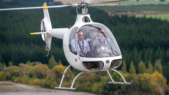 Christchurch: Vuelo de prueba en helicóptero