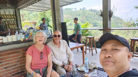 Selogriyo Temple, treking Java Rice Terrace & waterfall