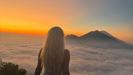 Trekking sul Monte Batur e avventura in zipline (tutto incluso)