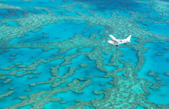 海洋漂流1小時心形礁觀光飛行