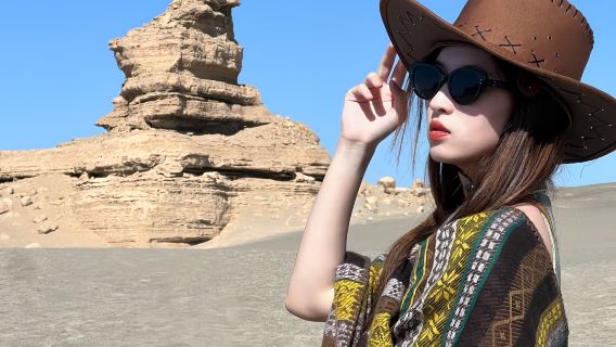 【導遊團】敦煌西線一日遊古城+西千佛洞+陽關+玉門關+雅丹