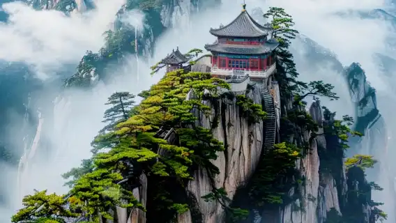 華山一日遊·三環內接+贈午餐+登山三寶（手套+礦泉水+祈福）