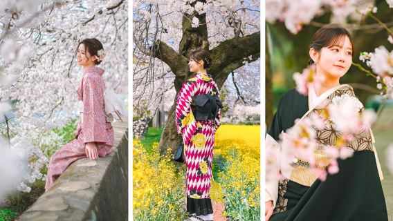 [Kanazawa Kimono Hanakoi] [Female/Male] Kanazawa Kimono Street Walking Plan Choose One Experience