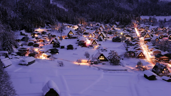 日本名古屋飛驒高山＋白川鄉點燈一日遊【冬季限定】