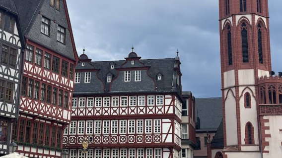 德國法蘭克福美茵河-歌德故居-歐元塔【中文專車-舒適純淨】