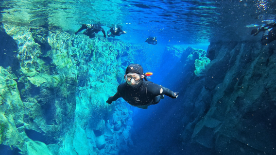 Национальный парк Тингвеллир в Исландии: снорклинг в Силфре [служба поддержки (клиентов) на китайском + гид на английском]