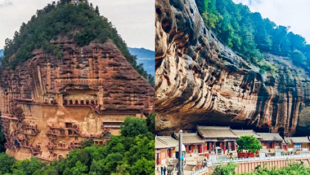 麥積山石窟+仙人崖一日遊【登窟導覽/品質純玩/1人可訂】