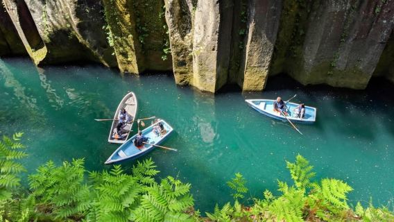 Mt. Aso & Takachiho Gorge Tour with Optional Boat Ride