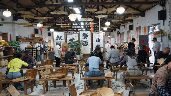 Pusat Pengalaman Warisan Bukan Benda Maowennü | Lawatan teknik pembuatan teh hijau Wuyuan, pengalaman memetik dan membuat teh