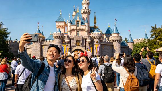 Direct transfer to Disneyland Paris with private car point-to-point charter (one-way/round-trip/1-day private charter) - admission ticket not included