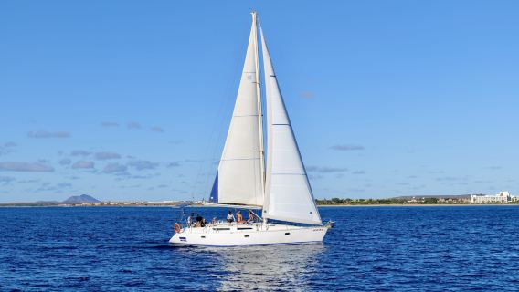Mezza giornata in barca a vela nell'Oceano Atlantico all'Isola di Sal, Capo Verde