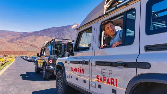 Desde Playa de las Américas: Safari en Jeep de Día Completo al Teide