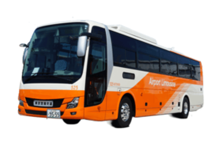 Tokyo limousine bus [from Haneda Airport to various stops in the city]